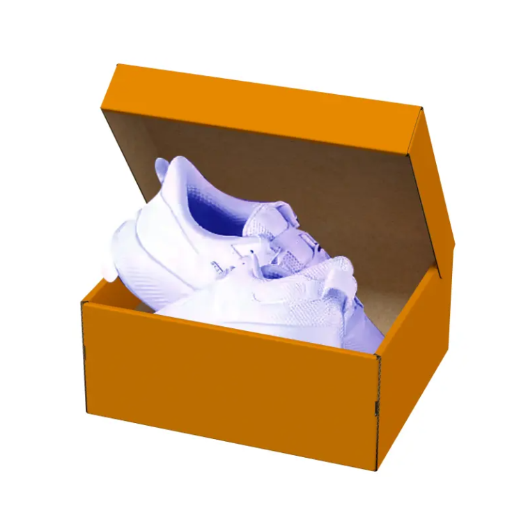 Sneaker Box - Papel corrugado dos sapatos da caixa