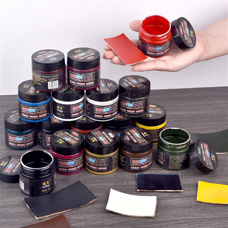 Leather Shoe Polish - 50ml acrílico reparação de couro pintura