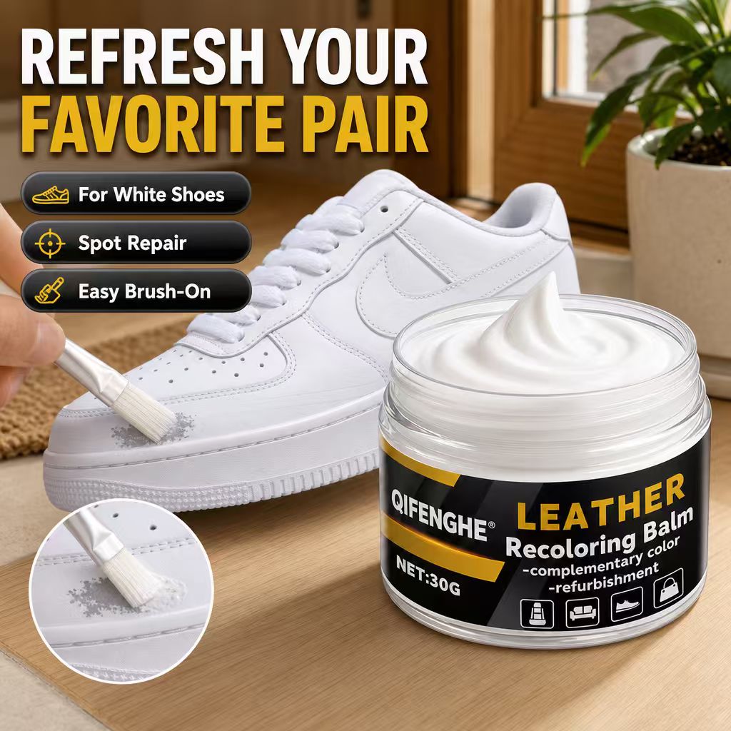 Shoe Brush - Bálsamo Retocador de Calçados Brancos 30g,