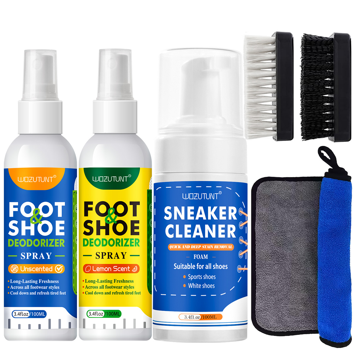 Spray ou Escova ou Toalha Deso - Shoe Cleaning Brush avaliação e preço