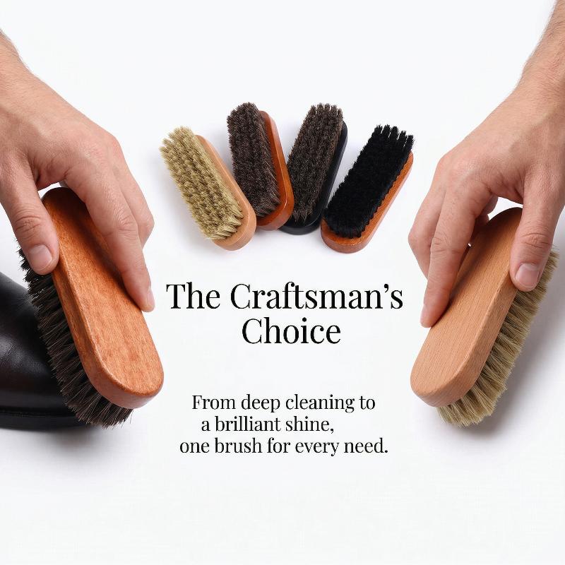 Escova de Madeira para Sapatos - Shoe Cleaning Brush avaliação e preço