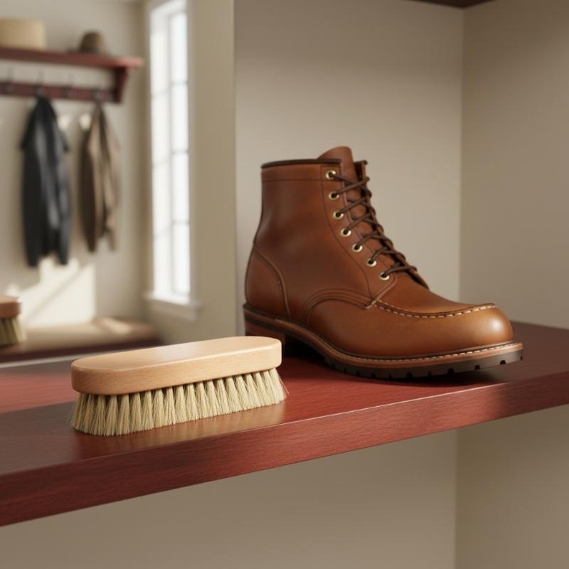 Escova de Madeira para Sapatos - Shoe Cleaning Brush avaliação e preço