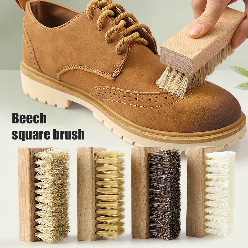 1pc cerdas de porco escova de  - Sneaker Cleaner avaliação e preço