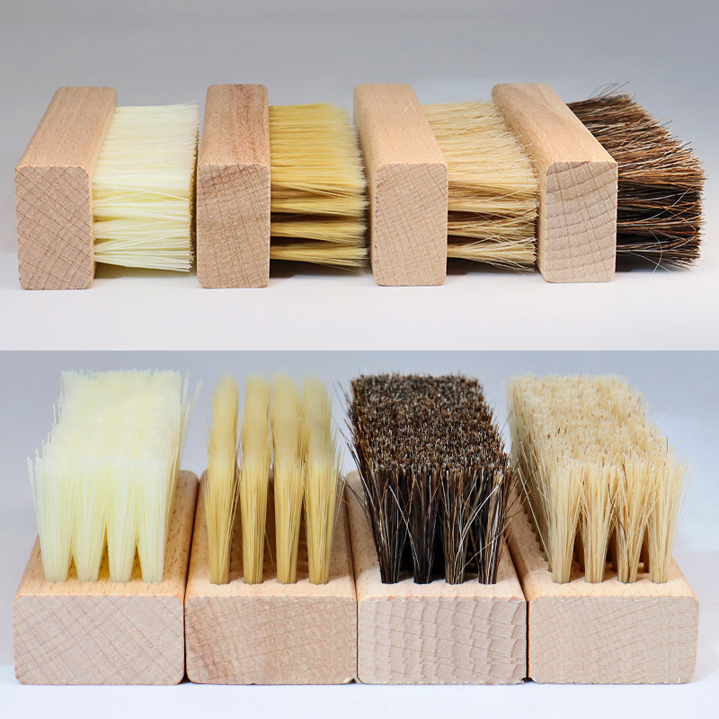 1pc cerdas de porco escova de  - Sneaker Cleaner avaliação e preço