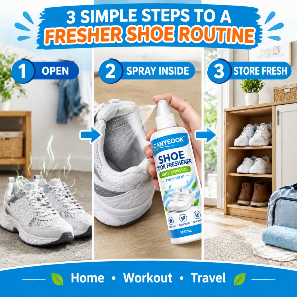 CANYEOOK Spray Desodorante par - Sneaker Care Spray avaliação e preço