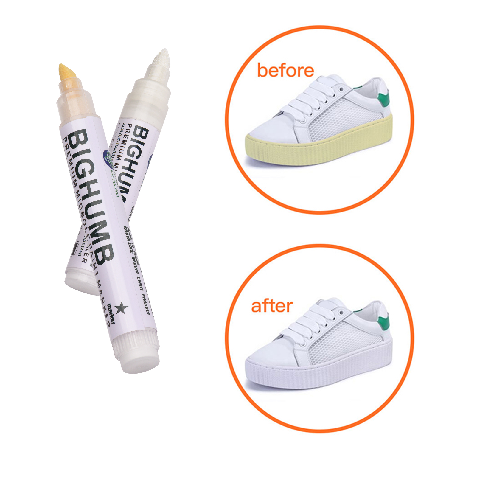 Caneta Marcadora BIGTHUMB Prem - Sneaker Care Spray avaliação e preço