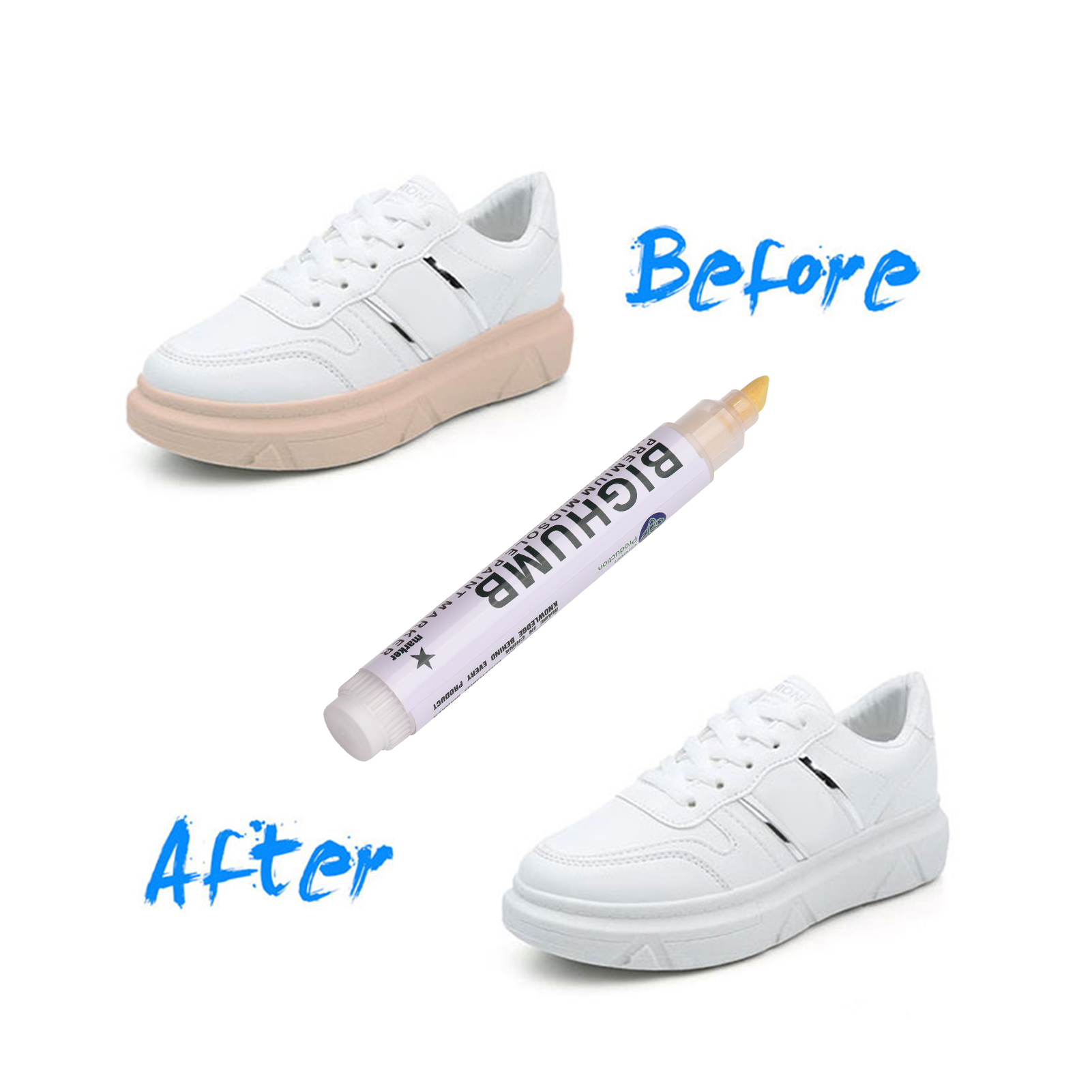 Caneta Marcadora BIGTHUMB Prem - Sneaker Care Spray avaliação e preço